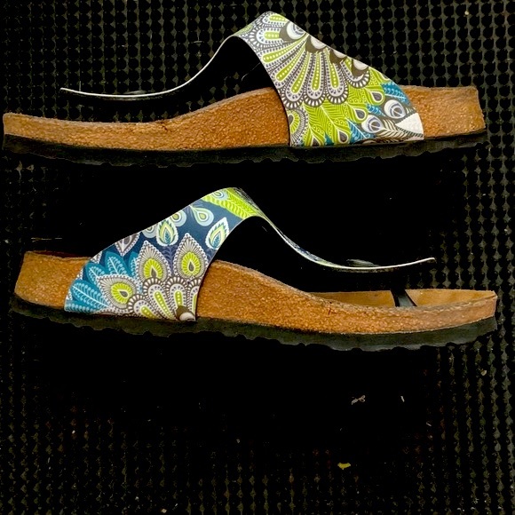 Papillio by Birkenstock peacock Sandals - Picture 4 of 11